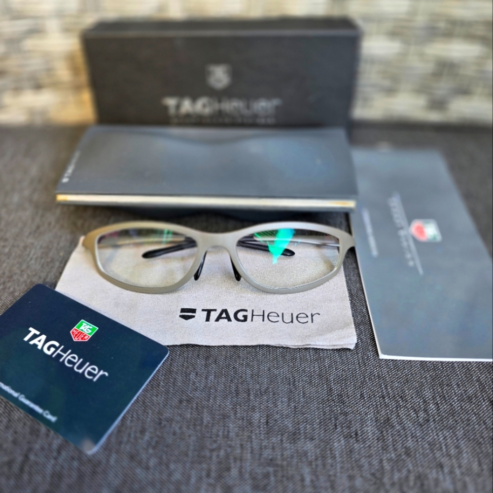 TAG Heuer Gray Men's Glasses